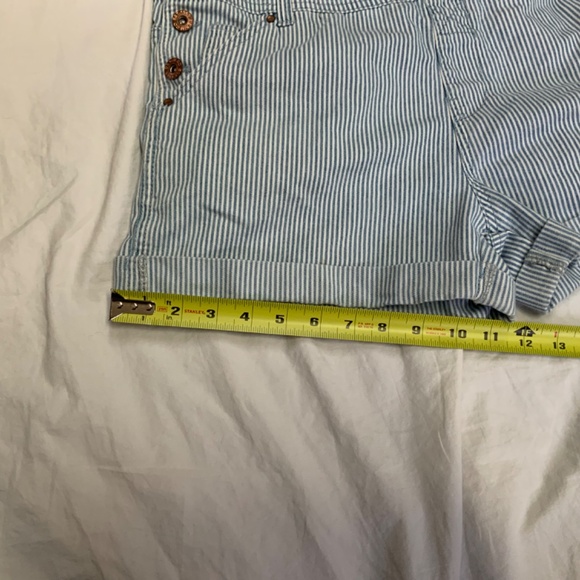 Denim Overall Shorts women’s size 6 (UK 10) - Picture 7 of 14